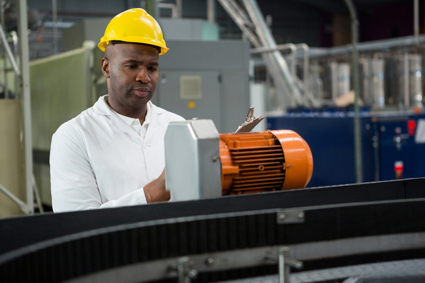 Industrial plant equipment on the Copperbelt